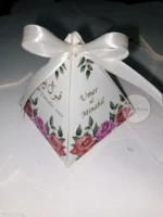 Beautiful Flower Triangle Box
