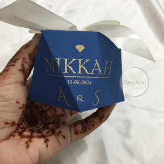 Pentagon Shape Bid Box