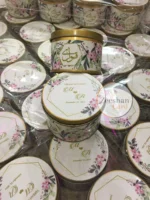 Tin Box With Flowers