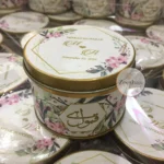 Tin Box With Flowers