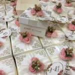 Flower Bid Box With Tag