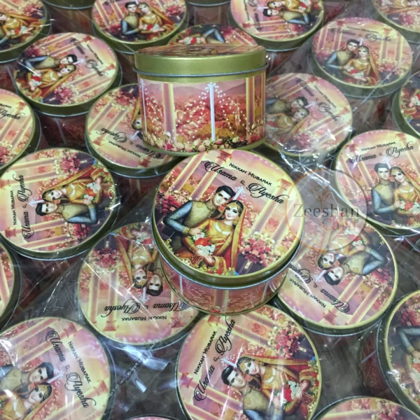 Couple Tin Box