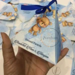 Customised Birth Announcement Triangle Box