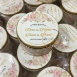 New Pink Flower Tin Box