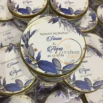 New Blue Flowers Design Tin Boxes