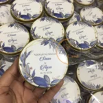 New Blue Flowers Design Tin Boxes