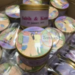 New Couple Design Tin Box