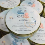 Baby Boy Announcement Half Kg Tin Box