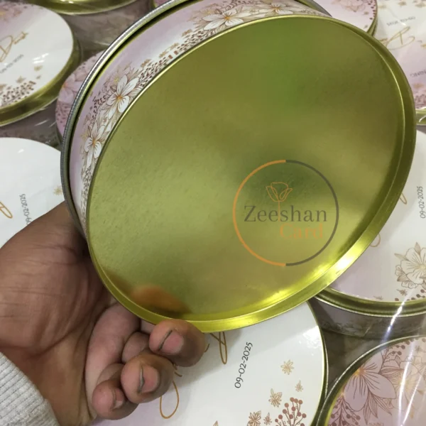 New Design Printed Half Kg Tin Box