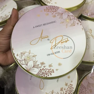 New Design Printed Half Kg Tin Box