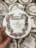 Floral Print Half kg Tin Box