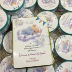 Baby Announcement kg Tin Box