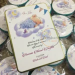 Baby Announcement kg Tin Box