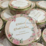 New Floral Design Half Kg Tin Box