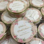 New Floral Design Half Kg Tin Box