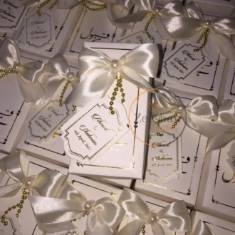 Foil Printing Box With Tag