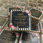 New Black Printed Tin Box