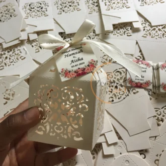 Lazar Cut Bid Box With Tag