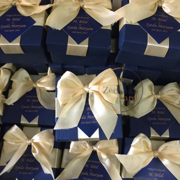 Blue Box With Bow