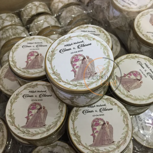 Couple Tin Box
