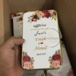 Floral Design Half Kg Tin Box