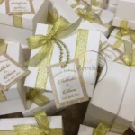 Zari Ribbon Box With Tag