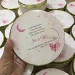 New Design Baby Girl Half kg Tin Box