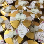 Flower Half Kg Tin Box With Tag