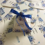 Triangle Box With Ribbon