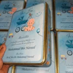 New Baby Announcement 1kg Tin Box
