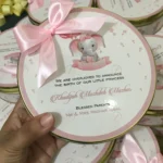 Baby Girl Half Kg Tin Box Bow