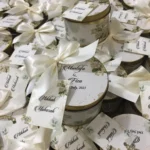 New Design Tin Box With Bow And Tag