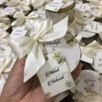 New Design Tin Box With Bow And Tag