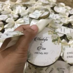 New Design Tin Box With Bow And Tag