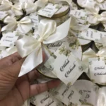 New Design Tin Box With Bow And Tag