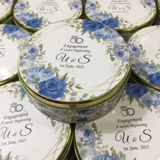 Ring Ceremony Half Kg Sweet Tin Box
