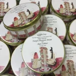 Nikkah Mubarak Half Kg Couple Design Tin Box